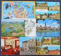 ** * Kb. 800 Db MODERN Külföldi Városképes Lap / Cca. 800 Modern European Town-view Postcards - Unclassified