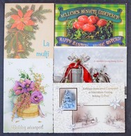 ** * Kb. 250 Db MODERN üdvözlő Motívumlap / Cca. 250 Modern Greeting Motive Postcards - Non Classés