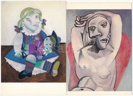 ** 13 Db MODERN Használatlan Motívumlap: Főleg Picasso / 13 Modern Unused Motive Art Postcards: Mostly Picasso - Ohne Zuordnung