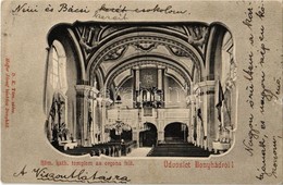 T2 1902 Bonyhád, Római Katolikus Templom, Orgona Felé, Belső. Kiadja Hoffer József - Non Classés