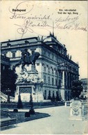 T2 1907 Budapest I. Királyi Vár Részlet, Savoyai Jenő Herceg Lovasszobra - Ohne Zuordnung