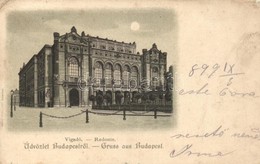 T2/T3 1899 Budapest V. Vigadó, Litho (EK) - Ohne Zuordnung