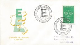 France 1960 Paris Ecole Des Cadres EUROPA CEPT Cover - 1960