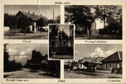T2/T3 1948 Tököl, Vasútállomás, Hősök Szobra, Emlékmű, Kossuth Lajos Utca, Firnengel üzletház (fa) - Ohne Zuordnung