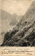 T3 1914 Fogarasi-havasok (Fogarasi Kárpátok), Fogarascher Karpaten, Muntii Fagarasului; Podragul Hegyoldalai / Podraguha - Ohne Zuordnung