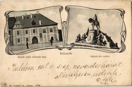 * T3 Kolozsvár, Cluj; Mátyás Király Szülőháza, Mátyás Király Szobor / Birthplace Of Mathias Rex, Monument, King Matthias - Ohne Zuordnung