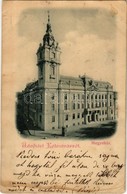 * T3 1899 Kolozsvár, Cluj; Vármegyeháza / County Hall (fl) - Ohne Zuordnung