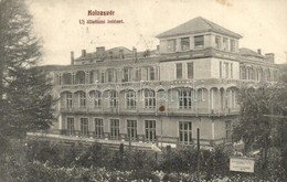 T2/T3 1911 Kolozsvár, Cluj; Új Állattani Intézet, Sámuel S. Sándor Kiadása / The New Zoological Institute (ragasztónyom  - Ohne Zuordnung