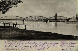 T3 1902 Lippa, Lipova; Híd. Kiadja Zeitler Lajos 787. / Bridge (fa) - Ohne Zuordnung