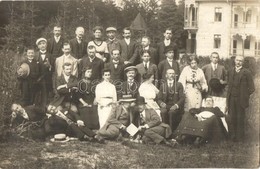 T2 Málnásfürdő, Malnas Bai; Ilonka Villa, Csoportkép / Villa, Group Photo - Ohne Zuordnung