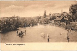 T2/T3 Szászrégen, Reghin; Látkép, Fűrésztelep / General View, Saw Mill (EK) - Ohne Zuordnung