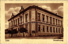 T2/T3 1944 Zsibó, Jibou; Járásbíróság. Kiadja Végh / District Court (EK) - Ohne Zuordnung