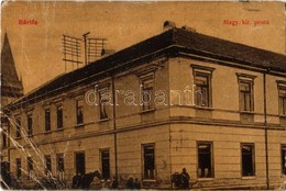 * T3/T4 1915 Bártfa, Bardejov; Magyar Kir. Posta. W. L. (?) 601. Kiadja Friedmann József / Post Office (gyűrődés / Creas - Ohne Zuordnung