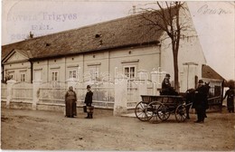 T2/T3 1906 Fél, Feilendorf, Tomasov (Pozsony Megye); Rovara Frigyes úri Laka és Gazdasága. Hátoldalon Rovara Levele / Vi - Ohne Zuordnung