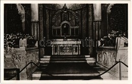 * T1/T2 Krasznahorkaváralja, Krásnohorské Podhradie; Mauzóleum, Belső / Mausoleum, Interior - Ohne Zuordnung