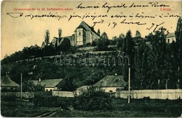 T2/T3 1909 Lőcse, Levoca; Gymnasium Tér és Állami Kertmunkás Iskola / Square, Gardening School, Gardener (EB) - Ohne Zuordnung
