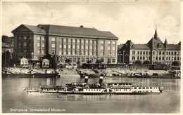 T2 Pozsony, Bratislava; Mezőgazdasági Múzeum, Sas Gőzös / Agricultural Museum, Steamship - Ohne Zuordnung