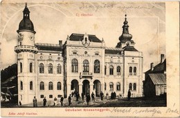 T2/T3 1908 Rózsahegy, Ruzomberok; Új Városháza. Kiadja Kohn Adolf / New Town Hall (fl) - Ohne Zuordnung