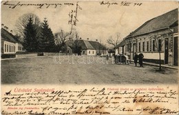 * T2/T3 1908 Szolyva, Svalova, Svaliava, Szvaljava; Fő Utca Az Uradalmi épületekkel, Bor, Sör és Pálinka Mérés / Main St - Non Classés