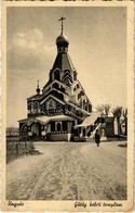 * T2/T3 Ungvár, Uzshorod, Uzhorod; Görögkeleti (ortodox) Templom / Orthodox Church (ragasztónyom / Glue Mark) - Ohne Zuordnung