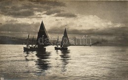 * T1/T2 1918 Abbazia, Sea, Sailing Ships, Photo - Unclassified