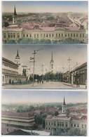 ** Óbecse, Stari Becej; 3 Db Modern Használatlan Képeslap Az 1955-60-as évekből - 3 Modern Unused Postcards From 1955-60 - Unclassified