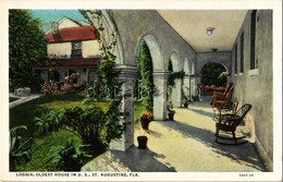 ** T1/T2 St. Augustine, FL, Loggia, Oldest House In The U.S. - Unclassified