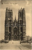 * T2 1915 Brussels, Bruxelles; Eglise Ste. Gudule / Cathedral - Non Classés