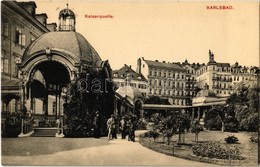 ** T1 Karlovy Vary, Karlsbad; Kaiserquelle / Spring - Ohne Zuordnung