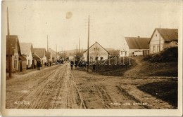 T2/T3 1935 Kojice, Street View. Jos. Spacek (fl) - Non Classés