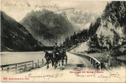 T2 1906 Lago Di Landro, Dürrensee (Südtirol); Monte Cristallo. Edition Photoglob Co. 550. - Unclassified