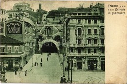 T3 Trieste, Trieszt, Trst; Galleria Di Montuzza / Street View, Shops (ázott Sarok / Wet Corner) - Non Classificati