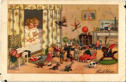 T2/T3 Children Art Postcard. D.A.G.B. No. 2479.  Litho S: Pauli Ebner - Unclassified