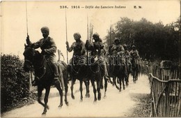 ** T2 Défilé Des Lanciers Indiens / Indian Cavalry, Parade - Ohne Zuordnung