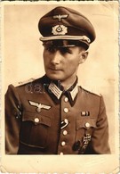 * T3 1942 WWII German Nazi Military Officer, Swastika. Maximilian Kohler Photo (non PC) (EK) - Unclassified