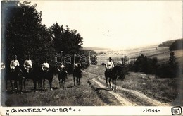 * T2 1911 Quartiermacher / Austro-Hungarian K.u.K. Military, Quartermasters. Photo - Ohne Zuordnung