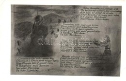 T2 1942 Második Világháborús Romantikus Katonai Művészlap / WWII Hungarian Romanctic Military Art Postcard - Ohne Zuordnung