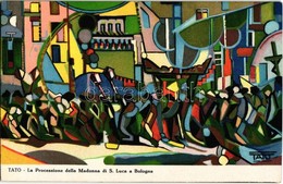 ** T2 La Processione Della Madonna Di S. Luca A Bologna. Movimento Futurista Italiano. Esposizione Internationale Di Ven - Non Classés