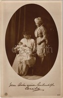 * T1/T2 German Empress Augusta Victoria With Princess Cecilie Zu Mecklenburg And Her Daughter - Sin Clasificación