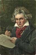 ** T2 Ludwig Von Beethoven, Stengel Litho S: Joseph Karl Stieler - Unclassified