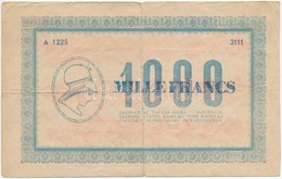 Franciaország DN 1000Fr Színházi Bankjegy T:III-
France ND 1000 Francs Theater Banknote C:VF - Ohne Zuordnung