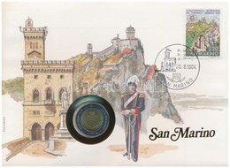San Marino 1983. 500L Felbélyegzett Borítékban, Bélyegzéssel, Német Nyelvű Leírással T:1 
San Marino 1983. 500 Lire In E - Ohne Zuordnung