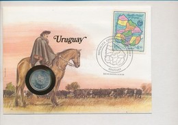 Uruguay 1980. 1NP, Felbélyegzett Borítékban, Bélyegzéssel, Német Nyelvű Leírással T:1
Uruguay 1980. 1 Nuevo Peso In Enve - Ohne Zuordnung