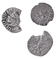 1373-1382. Denár Ag 'I. Nagy Lajos' (3x) T:2-,3 Ki.
Hungary 1373-1382. Denar Ag 'Louis I' (3x) C:VF,F Crack
Huszár 547., - Non Classificati