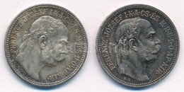 1915KB 1K Ag 'Ferenc József' (2x) T:1- Patina Adamo K5.1 - Ohne Zuordnung