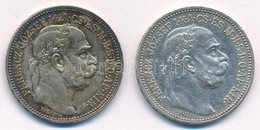 1915KB 1K Ag 'Ferenc József' (2x) T:1- Patina Adamo K5.1 - Ohne Zuordnung