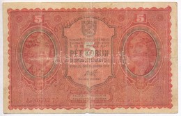 Csehszlovákia 1919. 5K T:III,III-
Czechoslovakia 1919. 5 Korun C:F,VG - Ohne Zuordnung