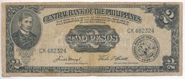Fülöp-szigetek 1949. 2P T:III
Philippines 1949. 2 Peso C:F 
Krause 134. - Ohne Zuordnung