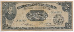 Fülöp-szigetek 1949. 2P T:III
Philippines 1949. 2 Peso C:F 
Krause 134. - Non Classificati