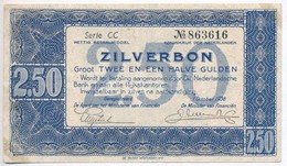 Hollandia 1938. 2 1/2G T:III
Netherlands 1938. 2 1/2 Gulden C:F - Ohne Zuordnung